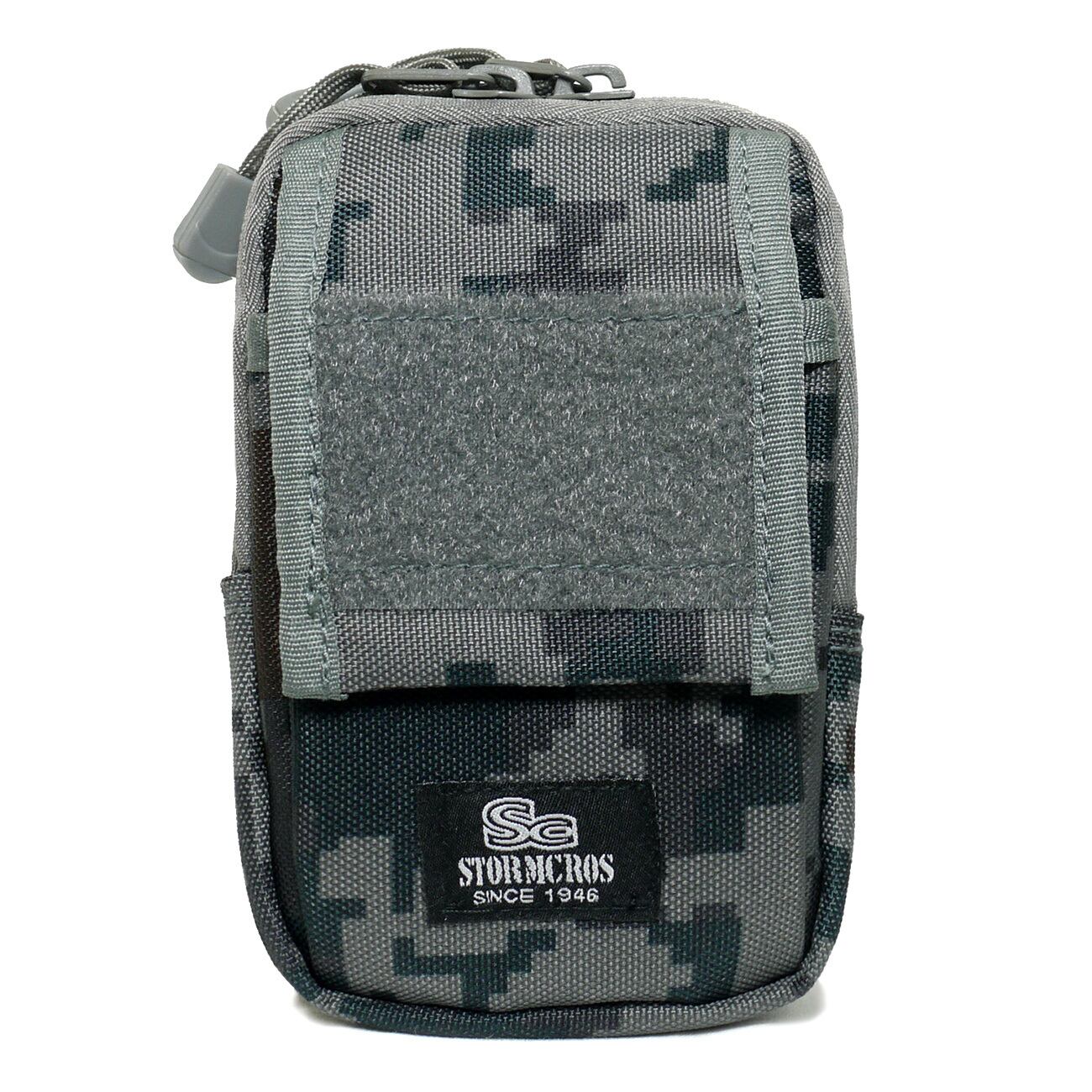 自衛隊グッズ EDCポーチ 迷彩 モールシステム対応 ベルクロ付き 全5種