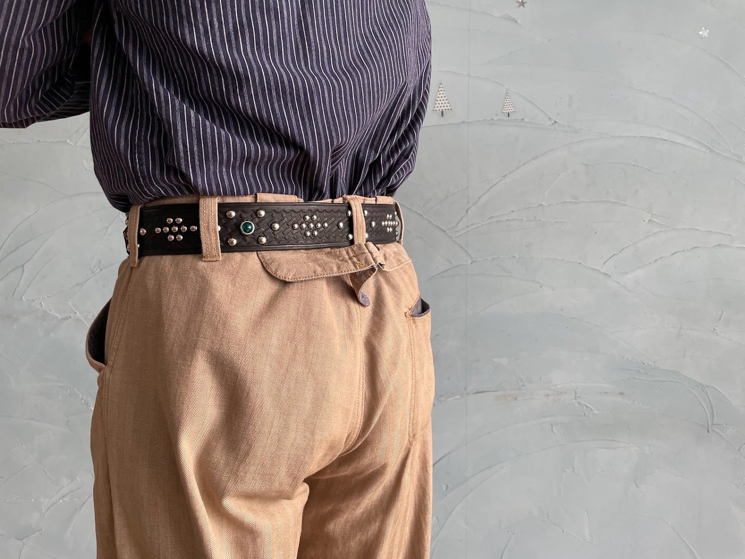 スタッズベルト 《シメナワ》 | 荒馬スタッズ工業