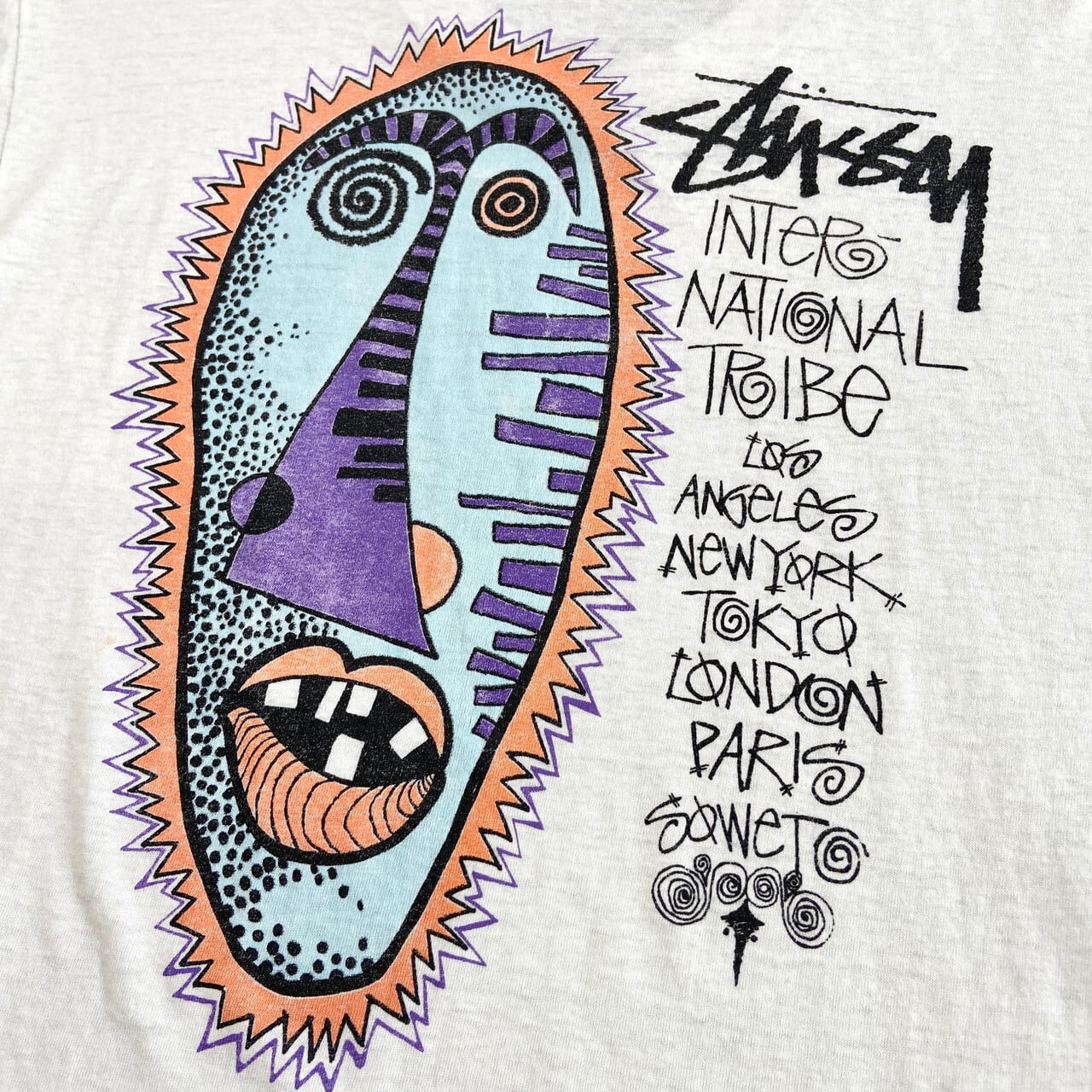 90年代 Stussy BOOTLEG ステューシー ブートレグ ゾウリムシ ZULU 