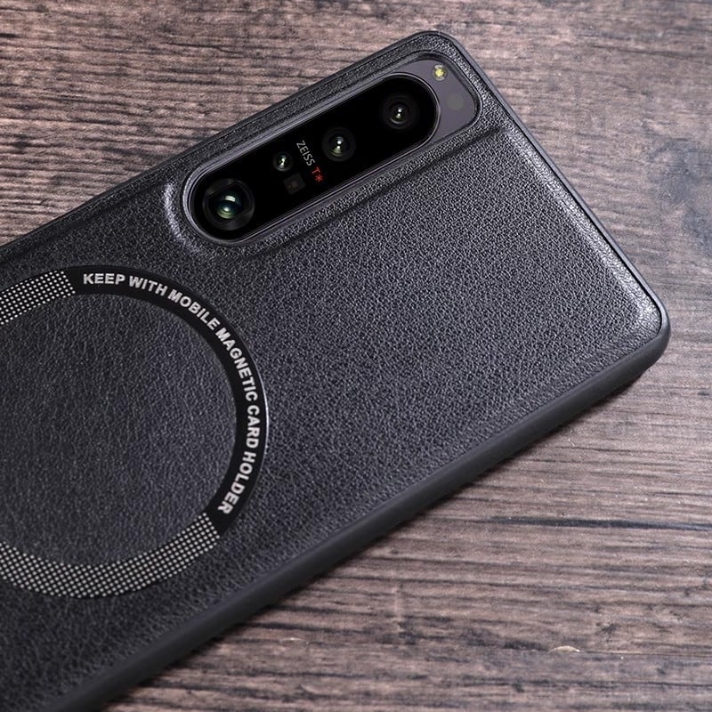 Sony Xperia 1 IV ケース 背面カバー ワイヤレス充電対応ケース ソニー