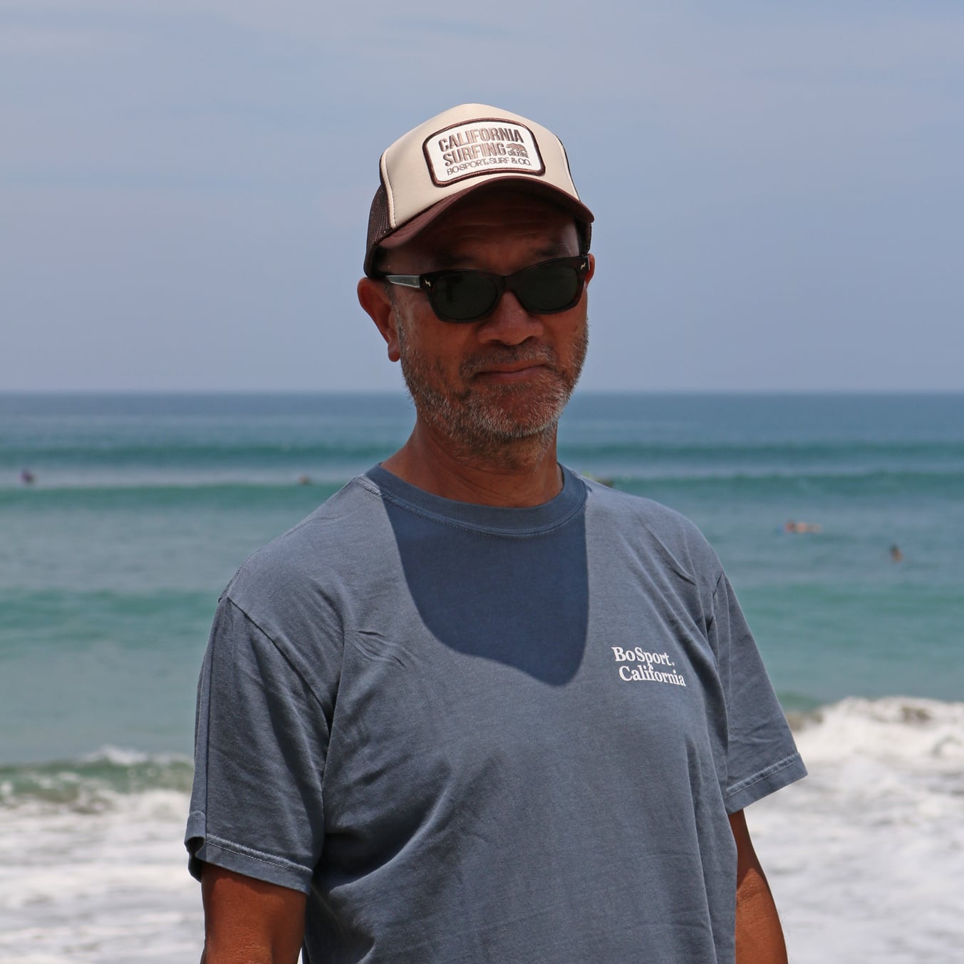 Retro Surfer's Trucker | GOLDEN STATE