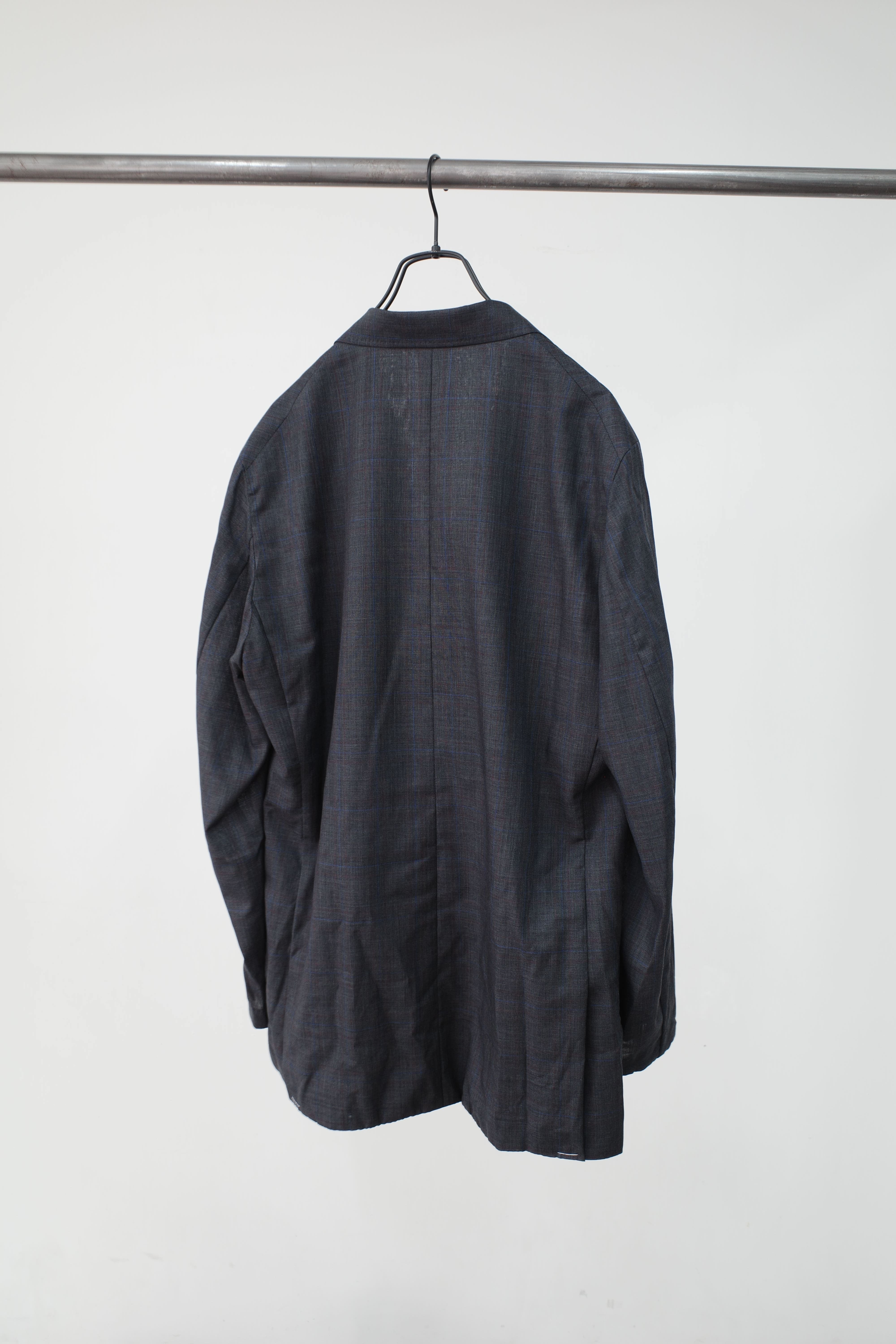 MAATEE&SONS / H WOOL MUSOU ギャザージャケット (CHARCOALPANE) | LiNN