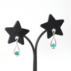 エメラルド ピアス K18 / 0.150ct