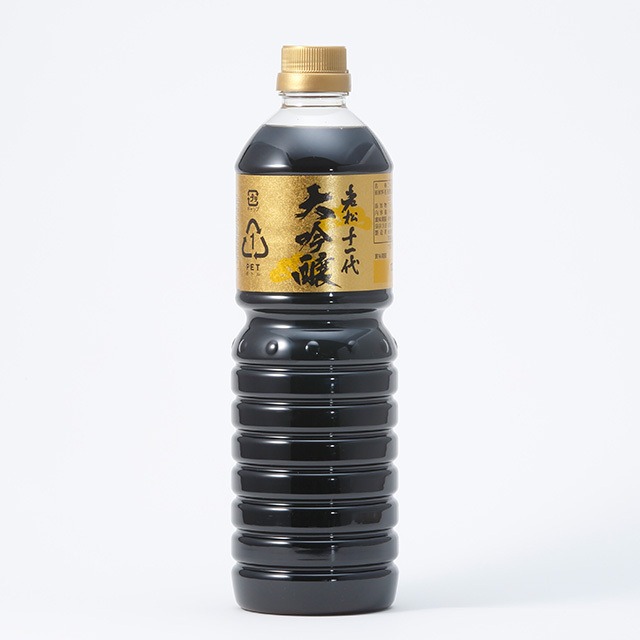 老松十一代 大吟醸醤油【1リットル】 - メイン画像