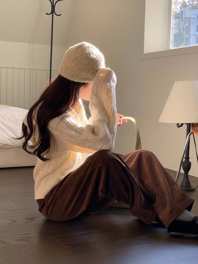 (予約) AREING / beat golden pants 3color