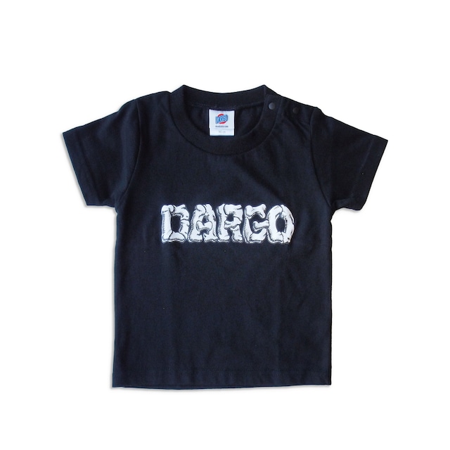 【キッズ】【DARGO】"BONES LOGO" Kids T-shirt（BLACK）