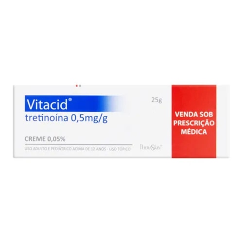 ビタシド クリーム 0.05%（トレチノイン配合）25g / Vitacid Cream 0.05% (Tretinoin) 25g