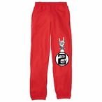 ZEBABY WILL ROCK YOU!  SWEAT PANTS (ADULT RED)