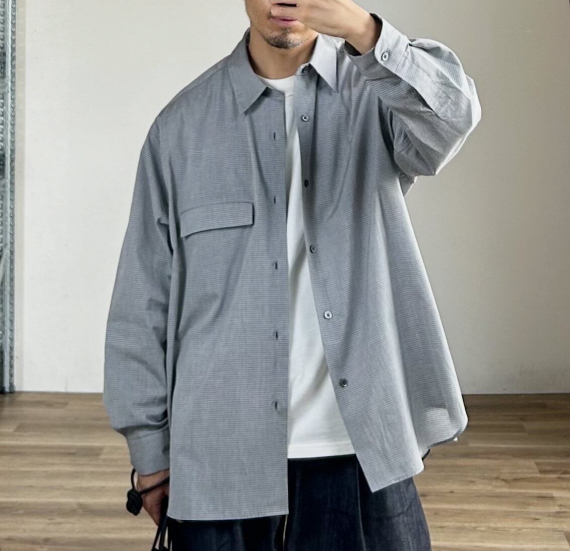 25AW》【STILL BY HAND】OVER SIZED R/C SHIRTS スティルバイハンド