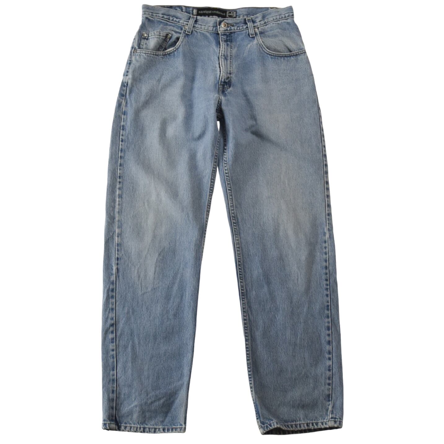 LEVI'S silverTab loose ダメージクラッシュデニム W33-