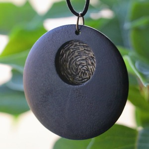 Wood Costume Pendant Necklace / ウッド コスチューム ペンダント ネックレス