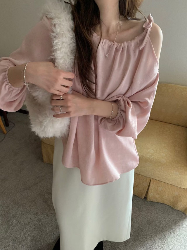 (予約) pretty young thing / Holiday blouse 3color