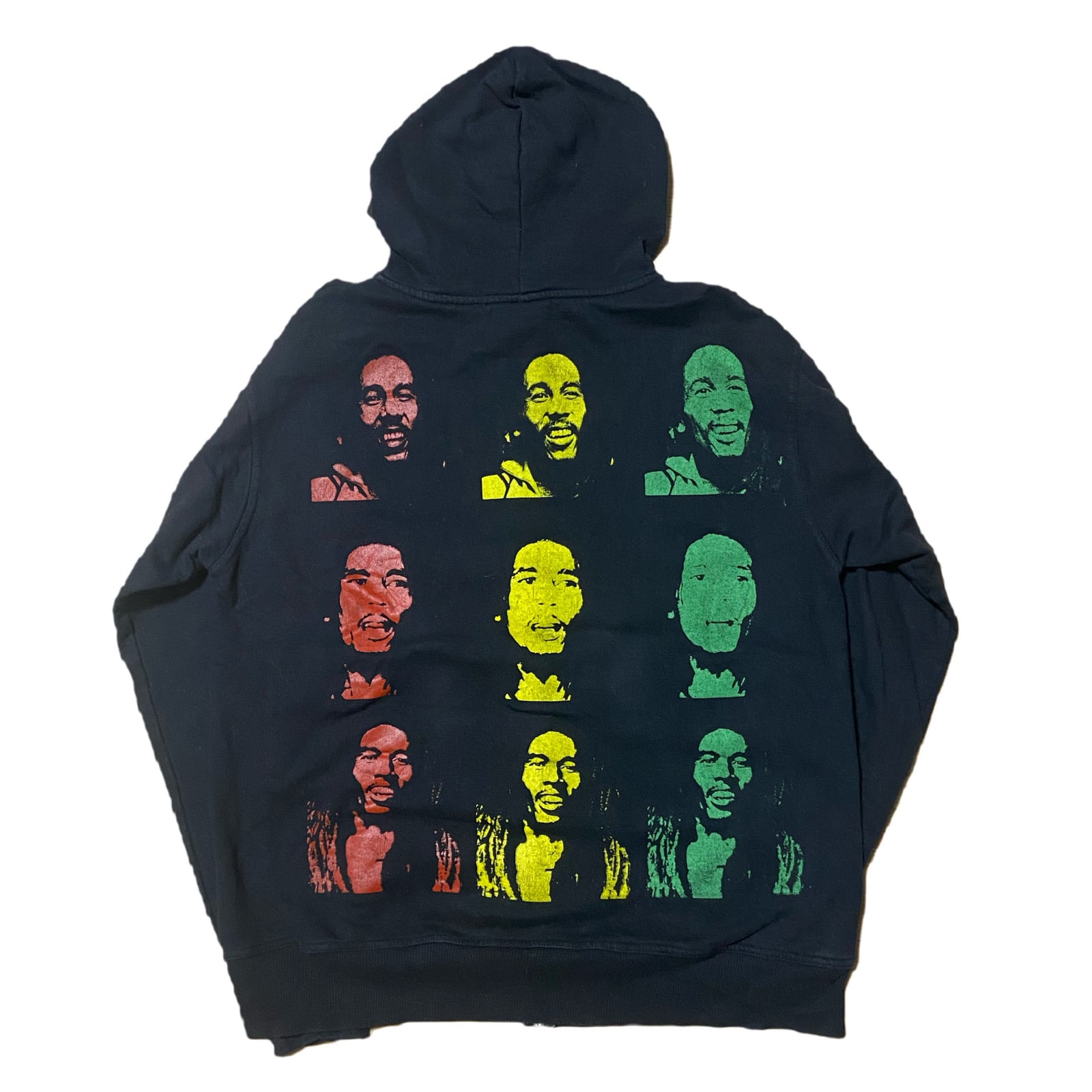 ボブ・マーリー ジップパーカー ジップフーディ Bob Marley Face Print Zip Up Hoodie | f's market（エフズマーケット