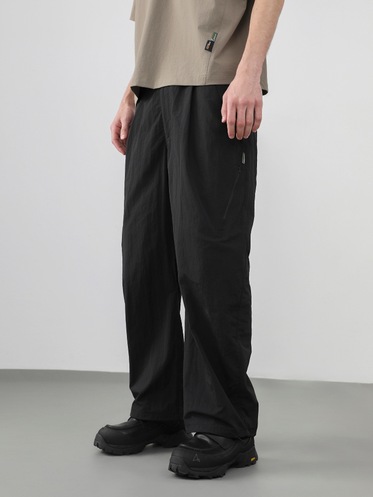WHYWORKS ウィローリーフ シミターカーブパンツ