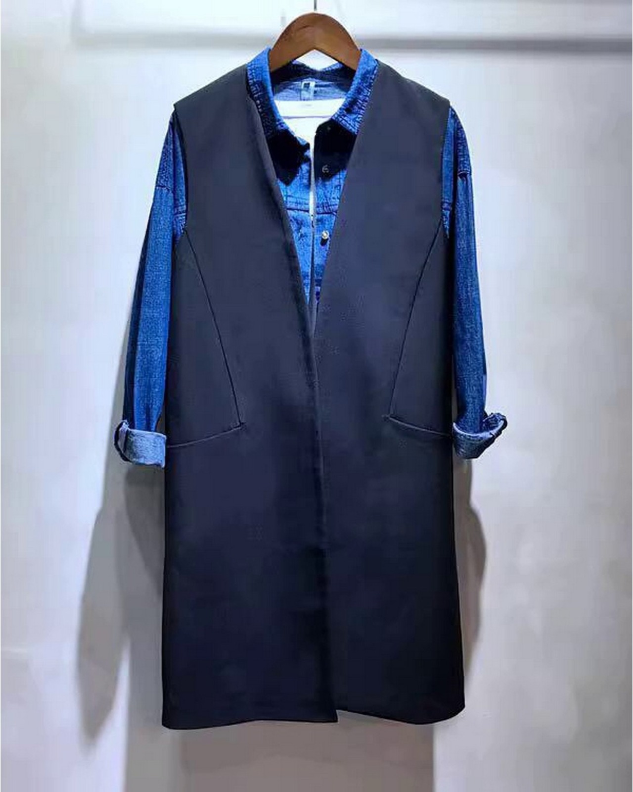 アーバンロングジレベスト 2color A0530 - 16