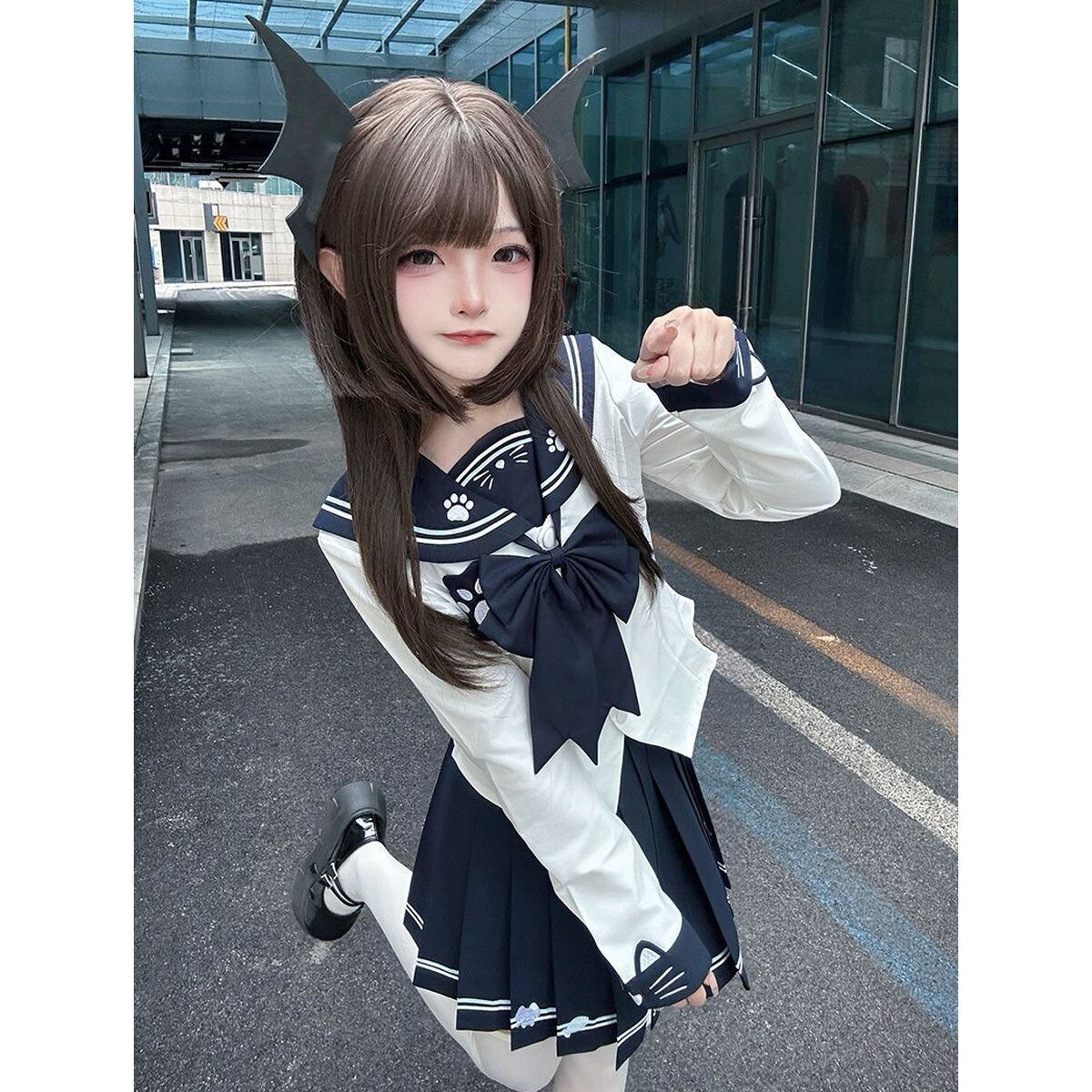 にゃんこツインズセーラー服セット | Maiden's Rêve