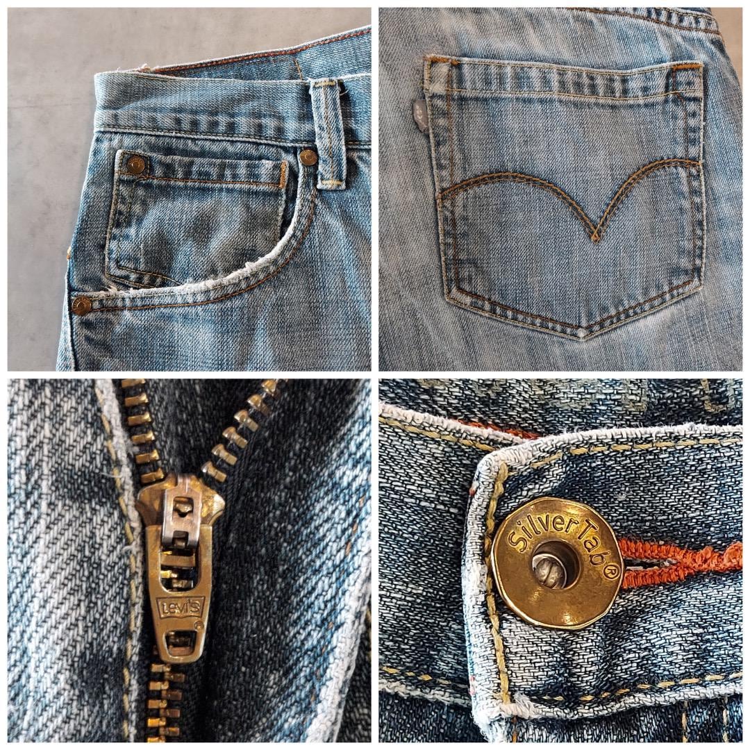リーバイス シルバータブ Levis W36 フレア 青 00s 16083 | fuufu
