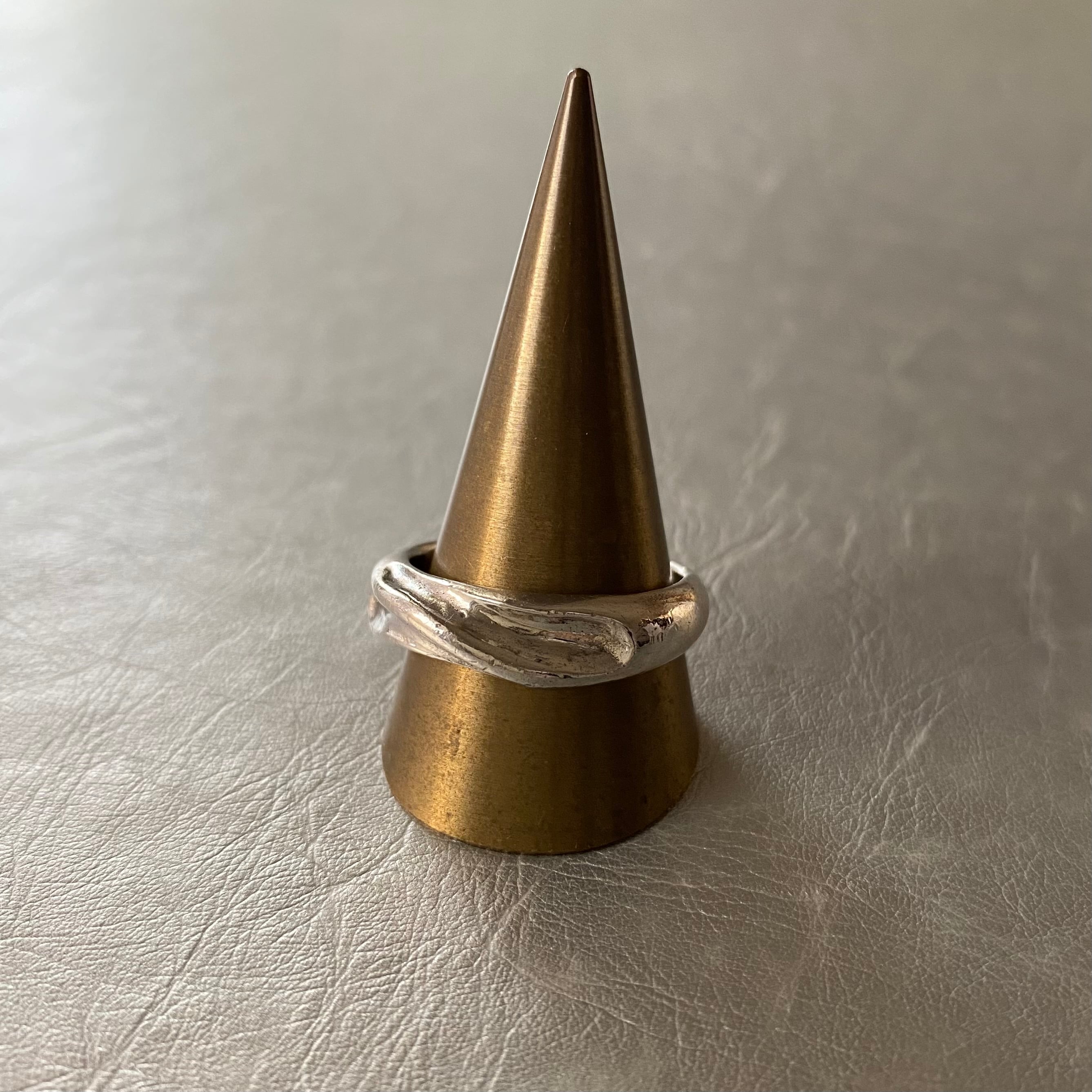 Used silver 925 artistic design ring ユーズド シルバー 925 アーティスティック デザイン メンズ リング
