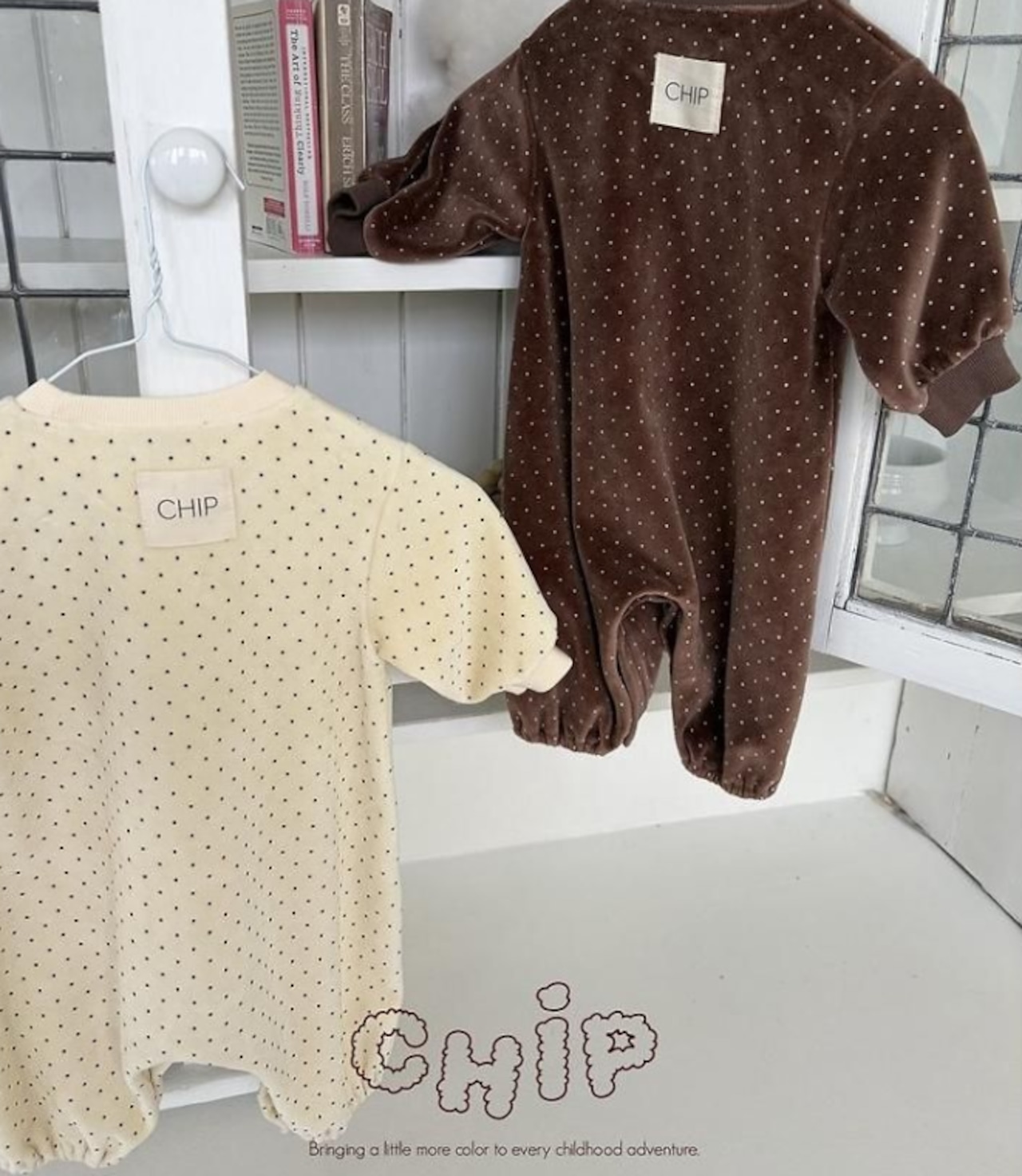【取寄】CHIP ドットバディスーツ|秋服|韓国子供服|26/AT