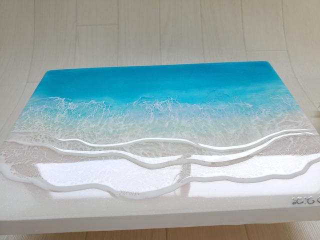 105.オーシャンレジンアート 3wave
