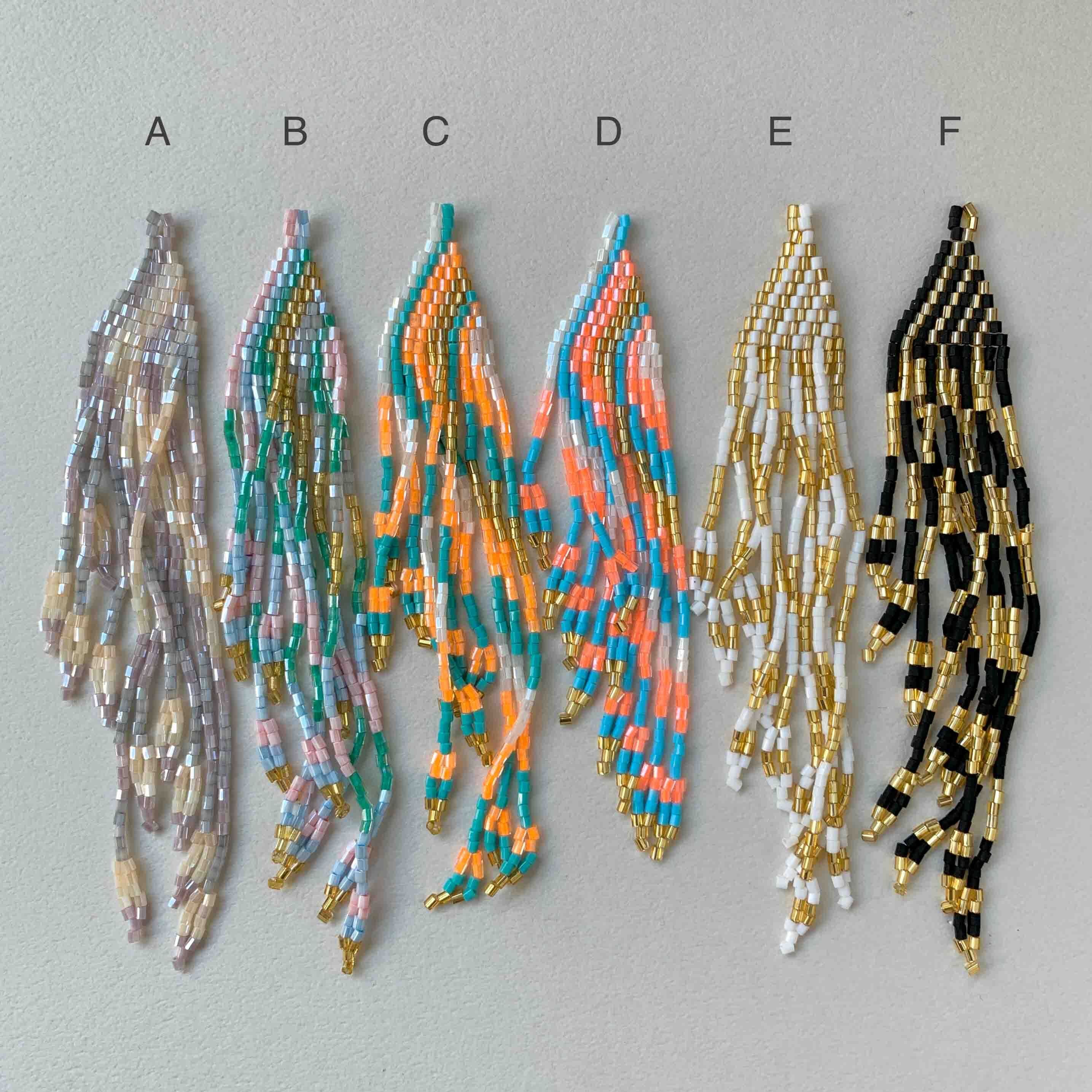 再入荷〉カラフルロングビーズタッセル | Dua-アクセサリーパーツショップ