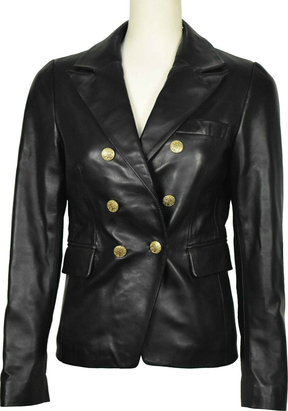 本羊革 フォーマル コート ブレザー ジャケット レザー Real Sheep