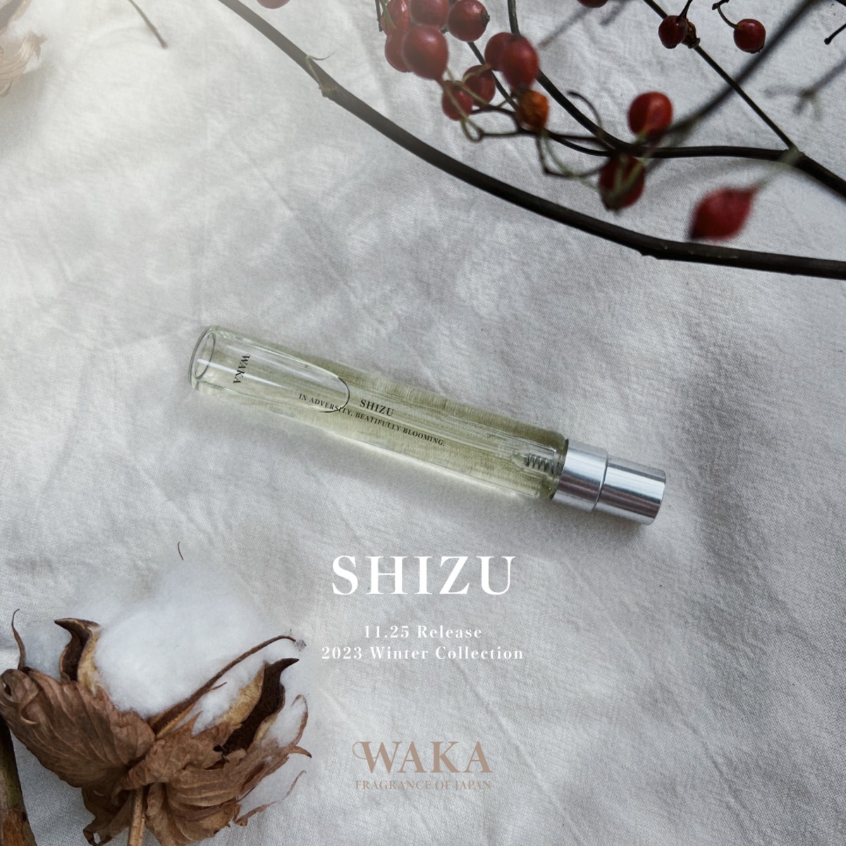 香水「SHIZU」9ml | WAKA / Fragrance of Japan powered by BASE
