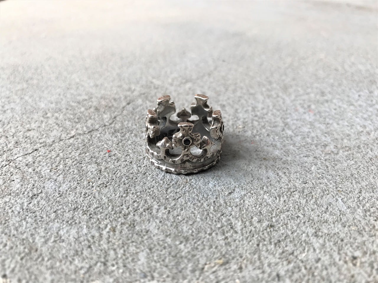 ROYAL ORDER royal crown ring silver 925