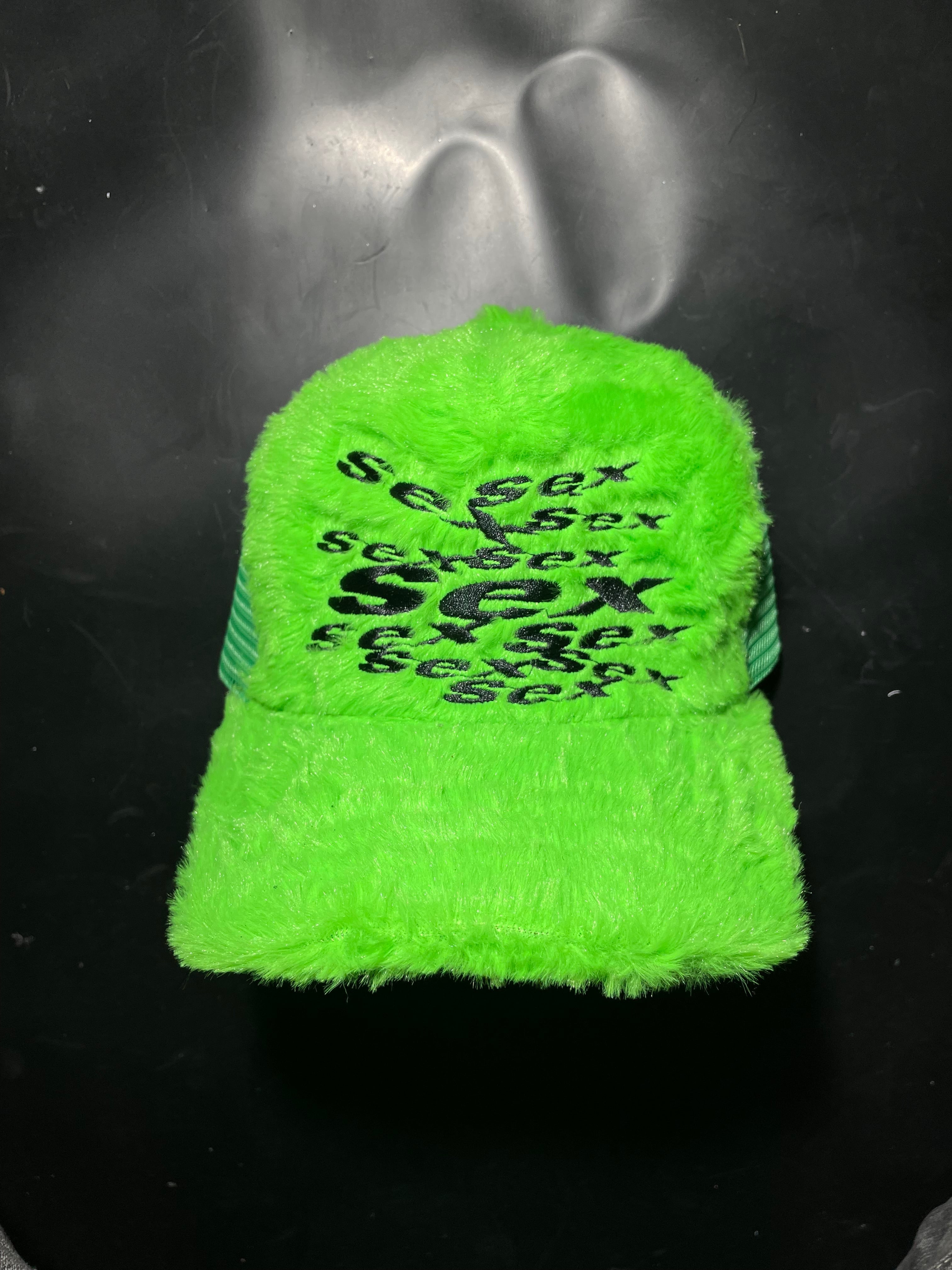 SEX FUR CAP NEON GREEN | Sex