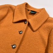 90s オーストラリア製 GEIGER ガイガー ウール コート ジャケット サイズ 38 /オレンジ/ビンテージ/レディース