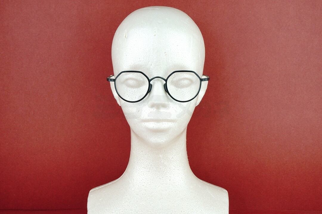 KameManNen メガネ KMN-1231 MBK/BK クラウンパント クラシカル