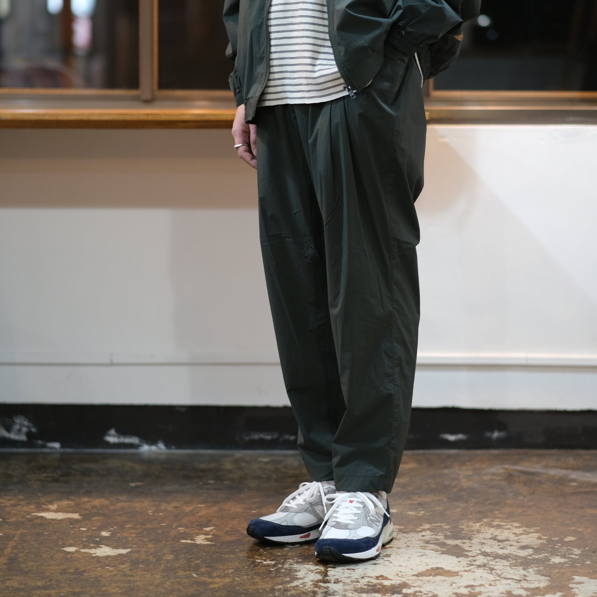 S.F.C eye_C WIDE TAPERED EASY PANTS