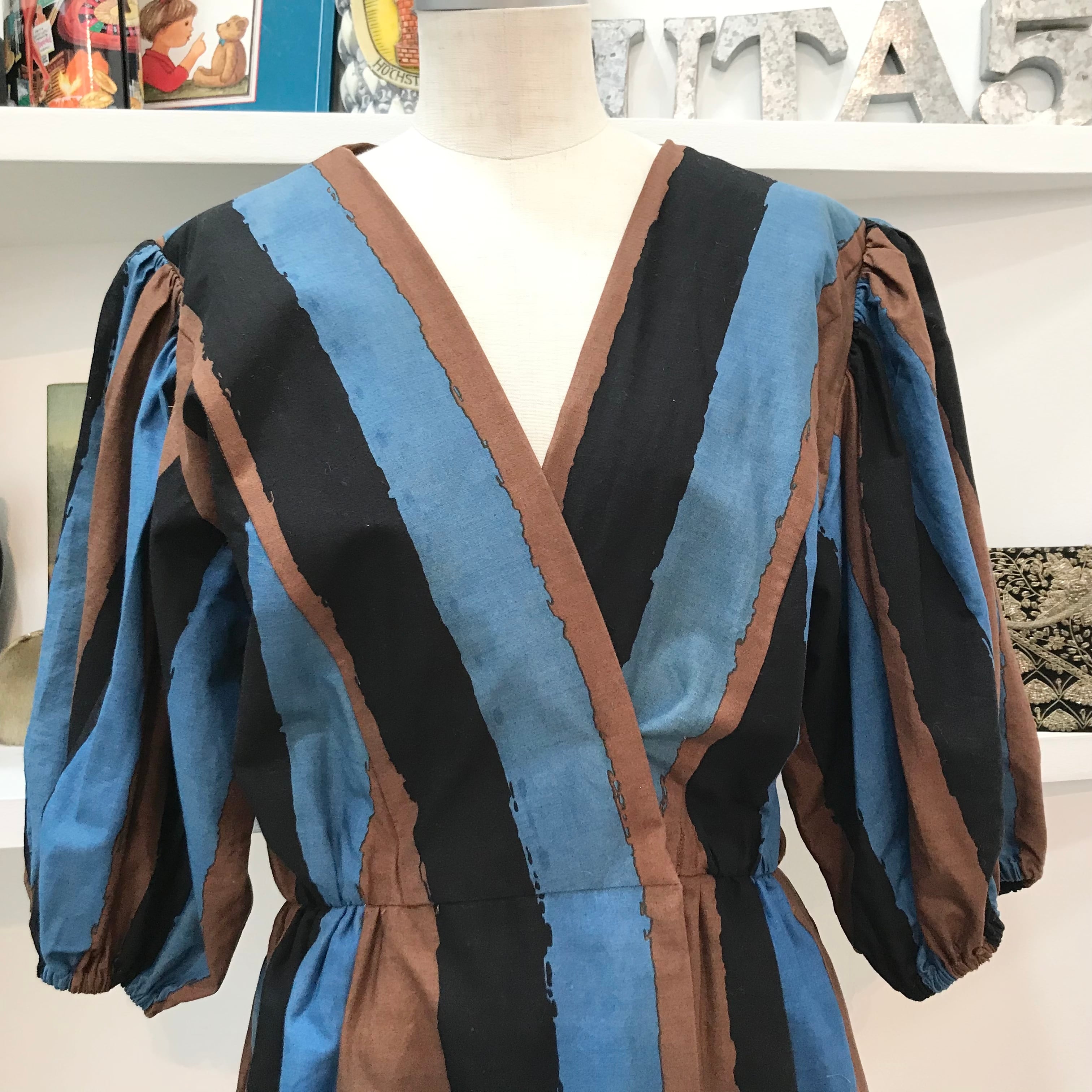 YSL/one-piece/Stripe/イヴサンローラン/ワンピース/サイズS YSL/one-piece/Stripe/イヴサンローラン/ワンピース/サイズS