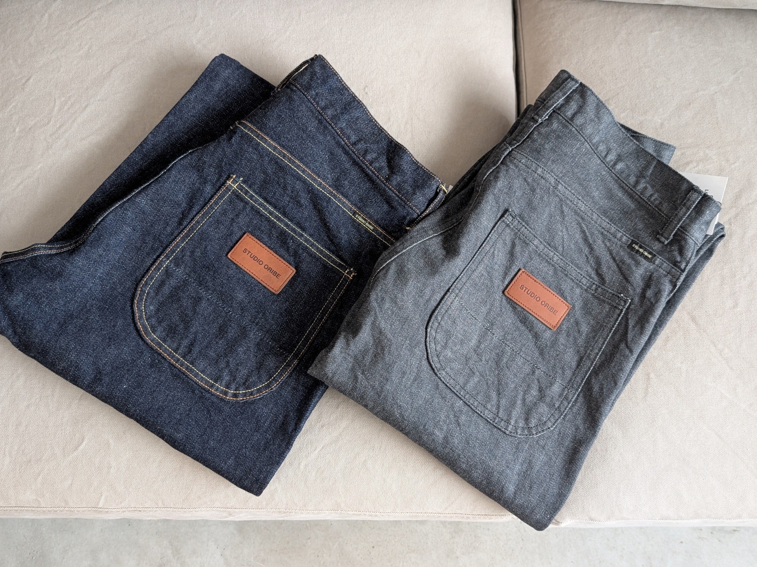 【STUDIO ORIBE】RIDE ON LOOSE DENIM(Unisex) | JAMES&CO.