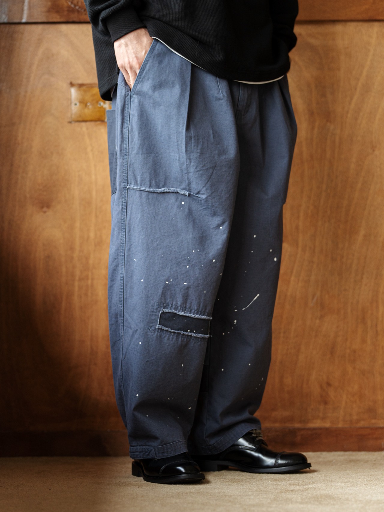 BackBoneSeven Urban Fade Painter Wide Pants （アーバン フェード ペインター ワイドパンツ）