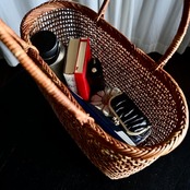 宮本工芸　あけび蔓　細目こだし編み LL