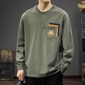 刺繍ロゴ レイヤードポケットプルオーバー 3カラー 11287