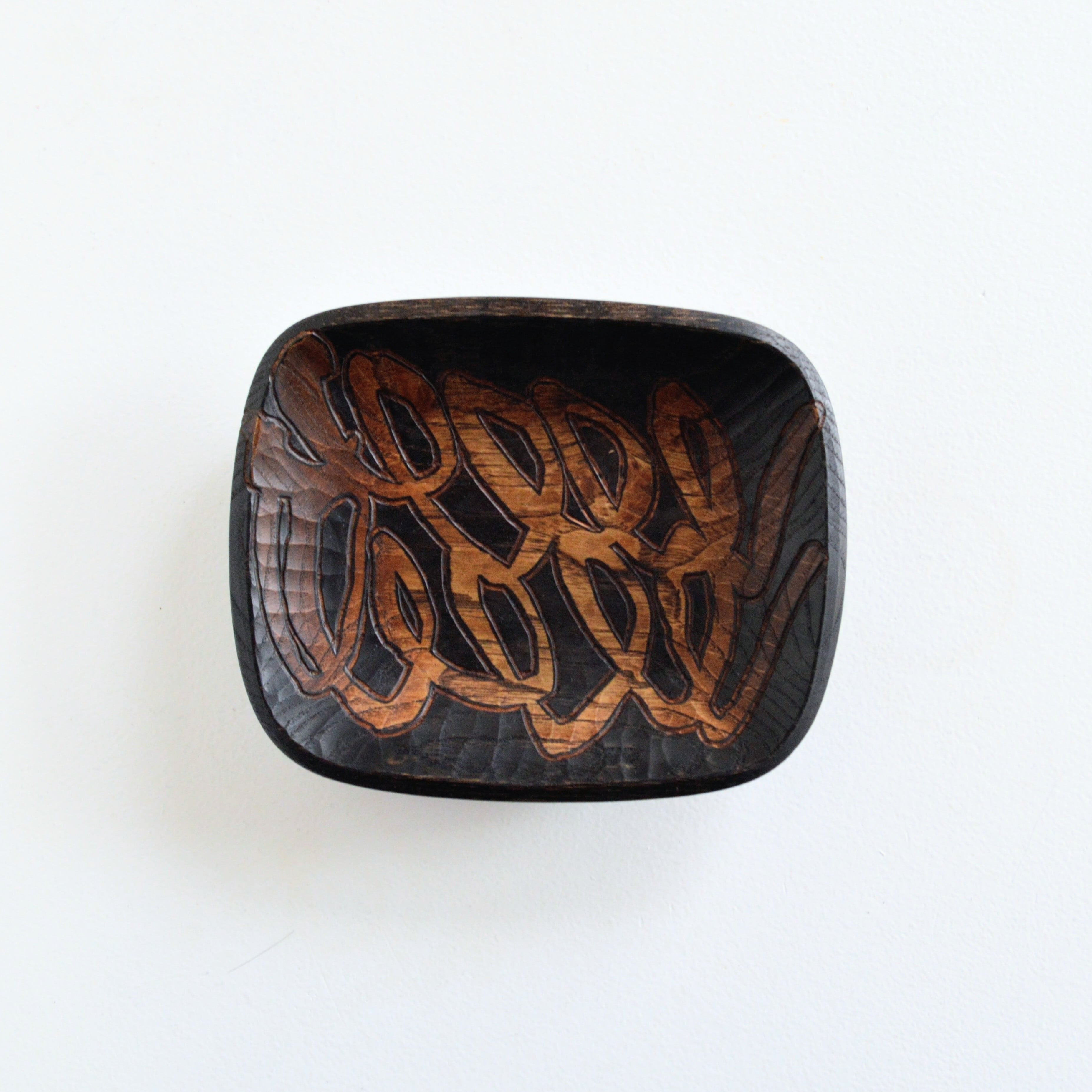 石黒雄大 鉄媒染 角皿（中） #5 | MA STORE