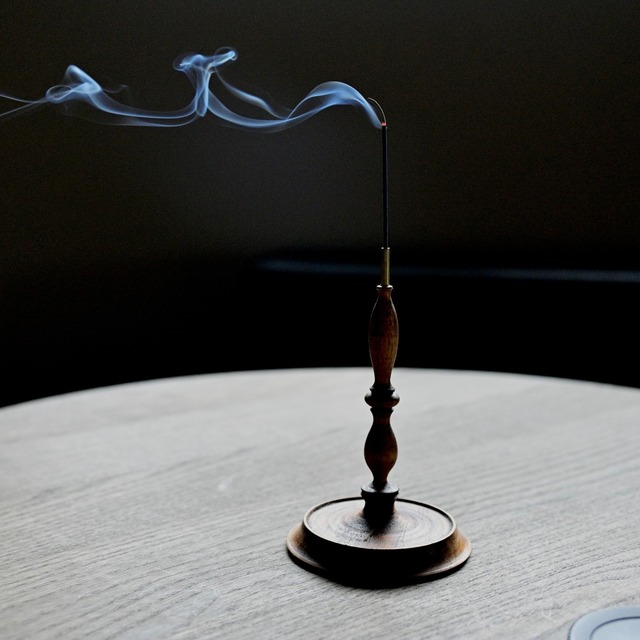 古橋治人作　香立て［2104920000008］  |  Incense Holder Wiped Urushi Lacquer Finish by Haruto Furuhashi