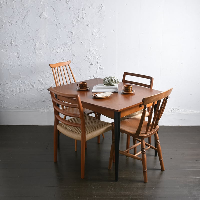 Teak Extension Dining Table / チーク エクステンション ダイニング