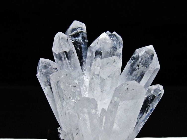 水晶 クラスター 水晶 原石 台座付属 一点物 182-8353 | 天然石