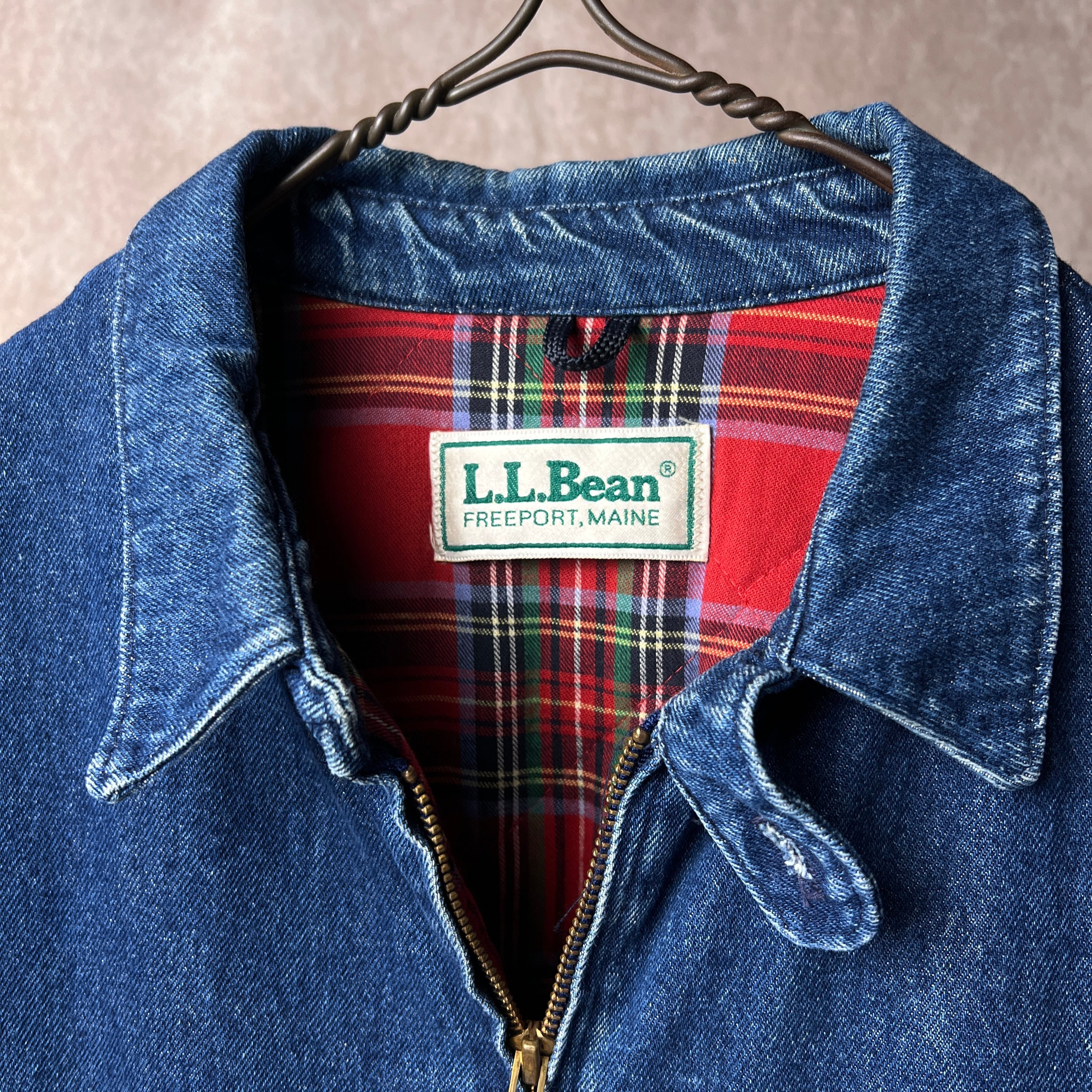 80sL.L.Bean スウィングトップオリーブグリーン 80's~90's L.L.Bean Denim Swing Top 80年代 90年代 エルエルビーン