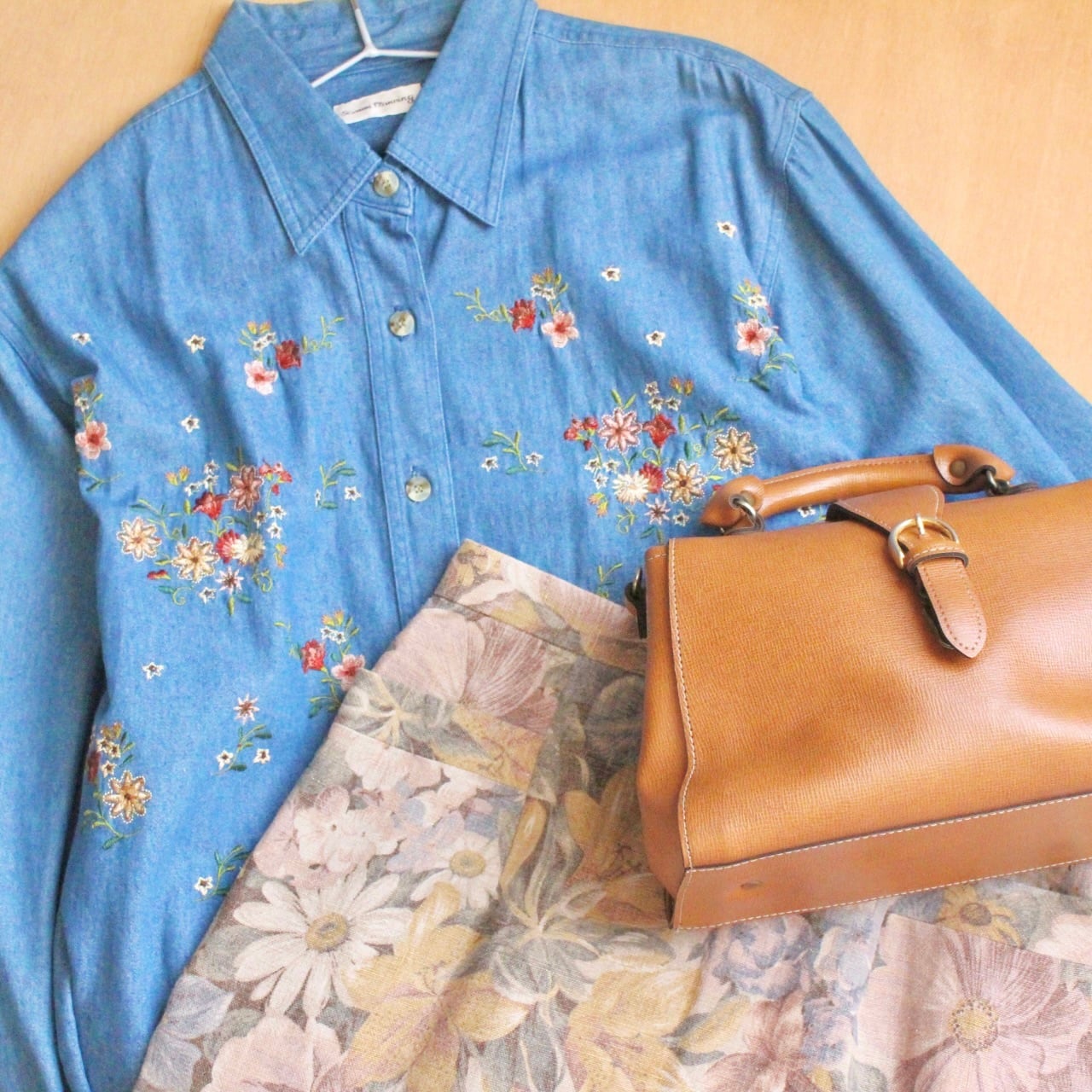 花柄スカート【346】