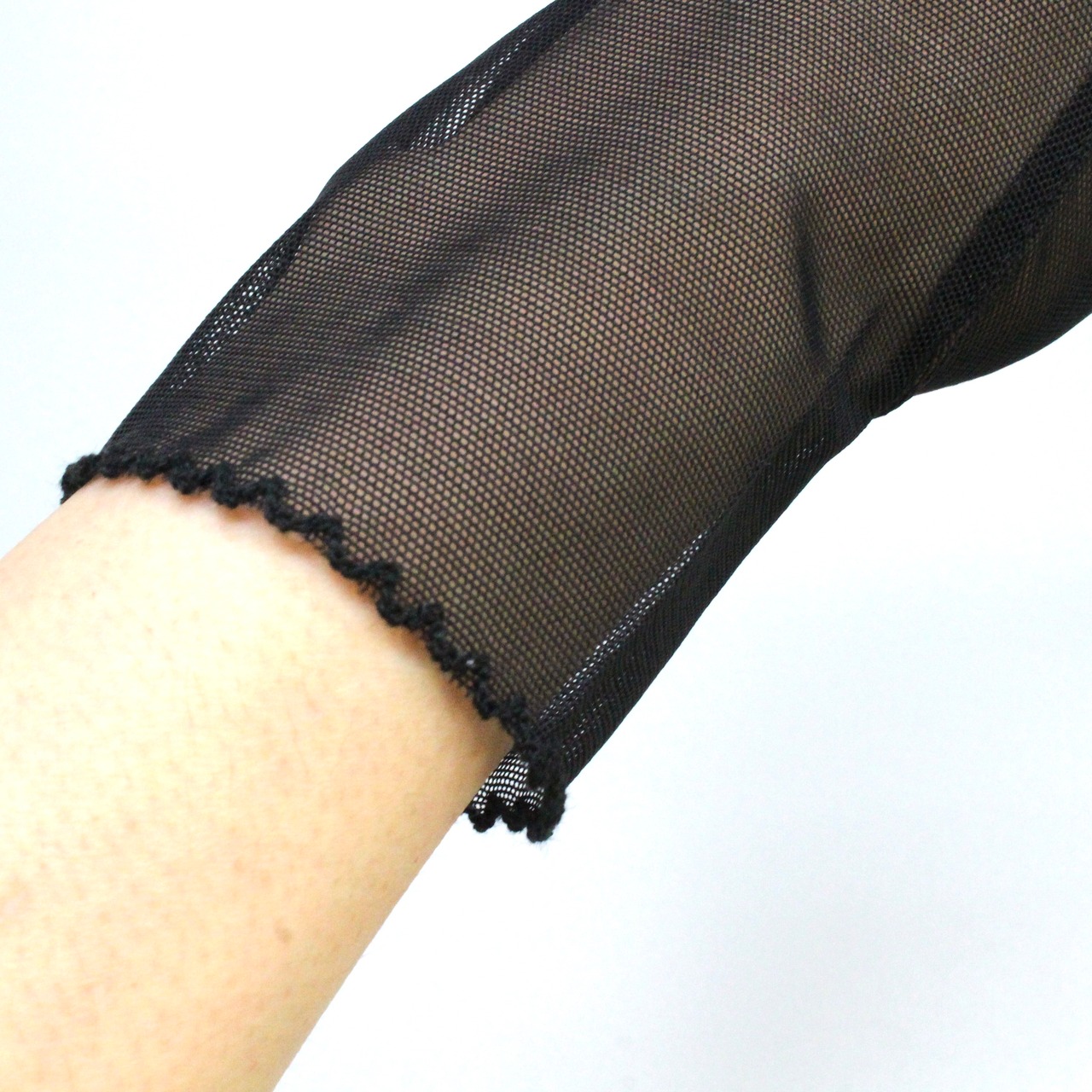 フォーマル用 パワーネット裾スカラ手袋 457-102