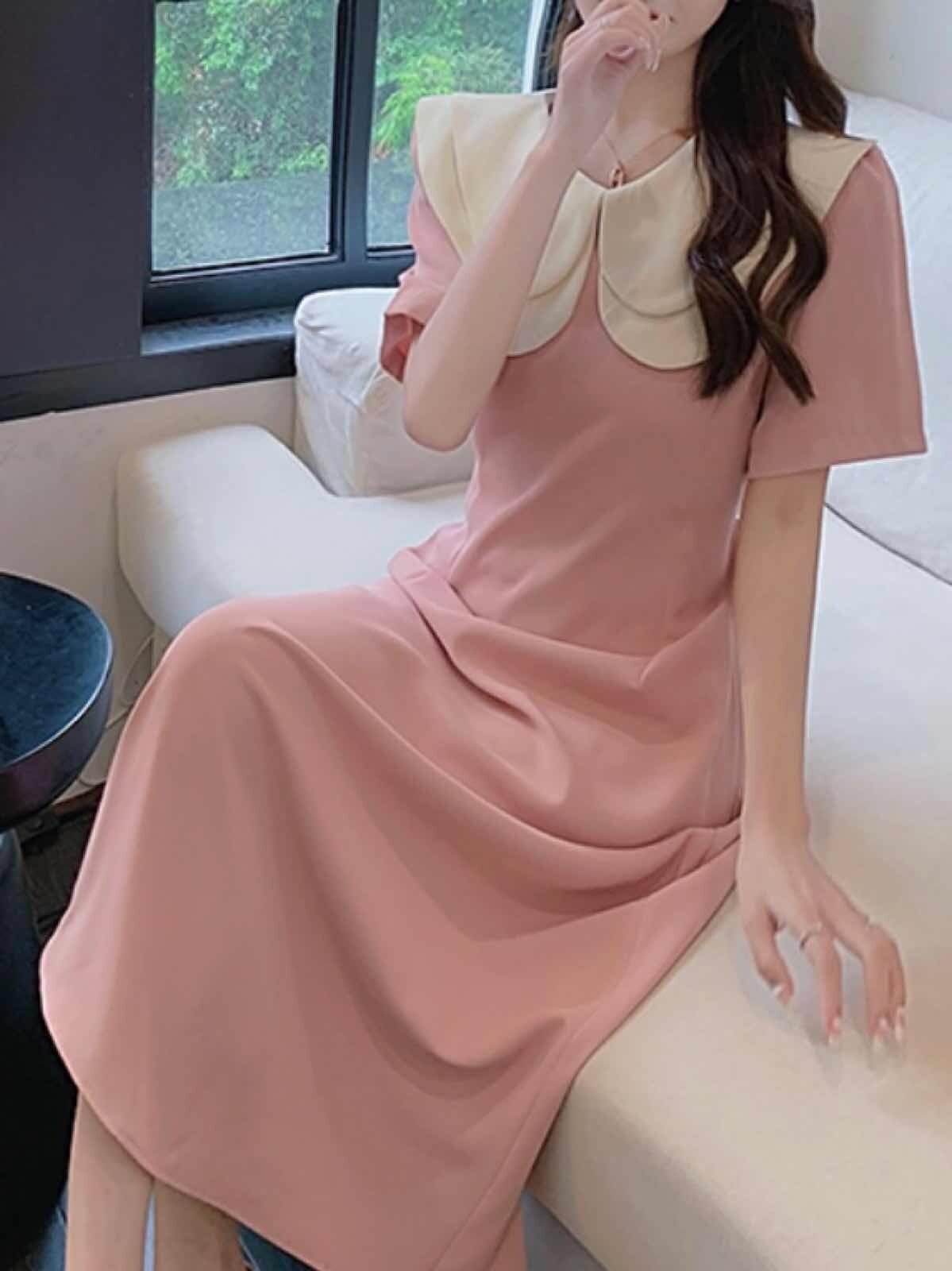 エレガント ワンピース レトロ レディース ファッション エレガント マキシ丈 ロングスカート スイング おしゃれ かわいい 文学 アート プリント 高品質 ラミードレス ウエストスリム ロングスカート レディース Shineray Com Br