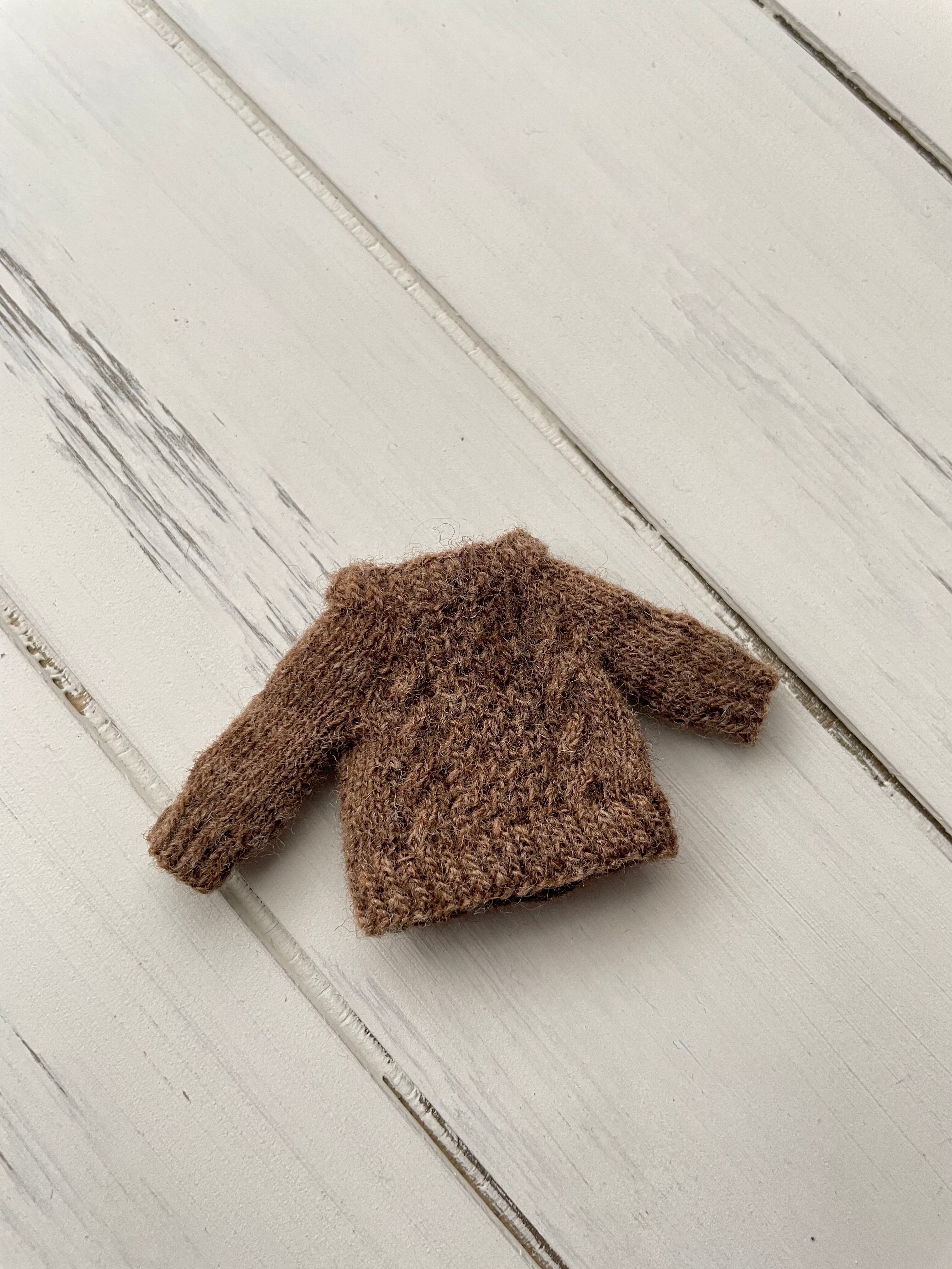 プチブライス用ニットハニカムセーター