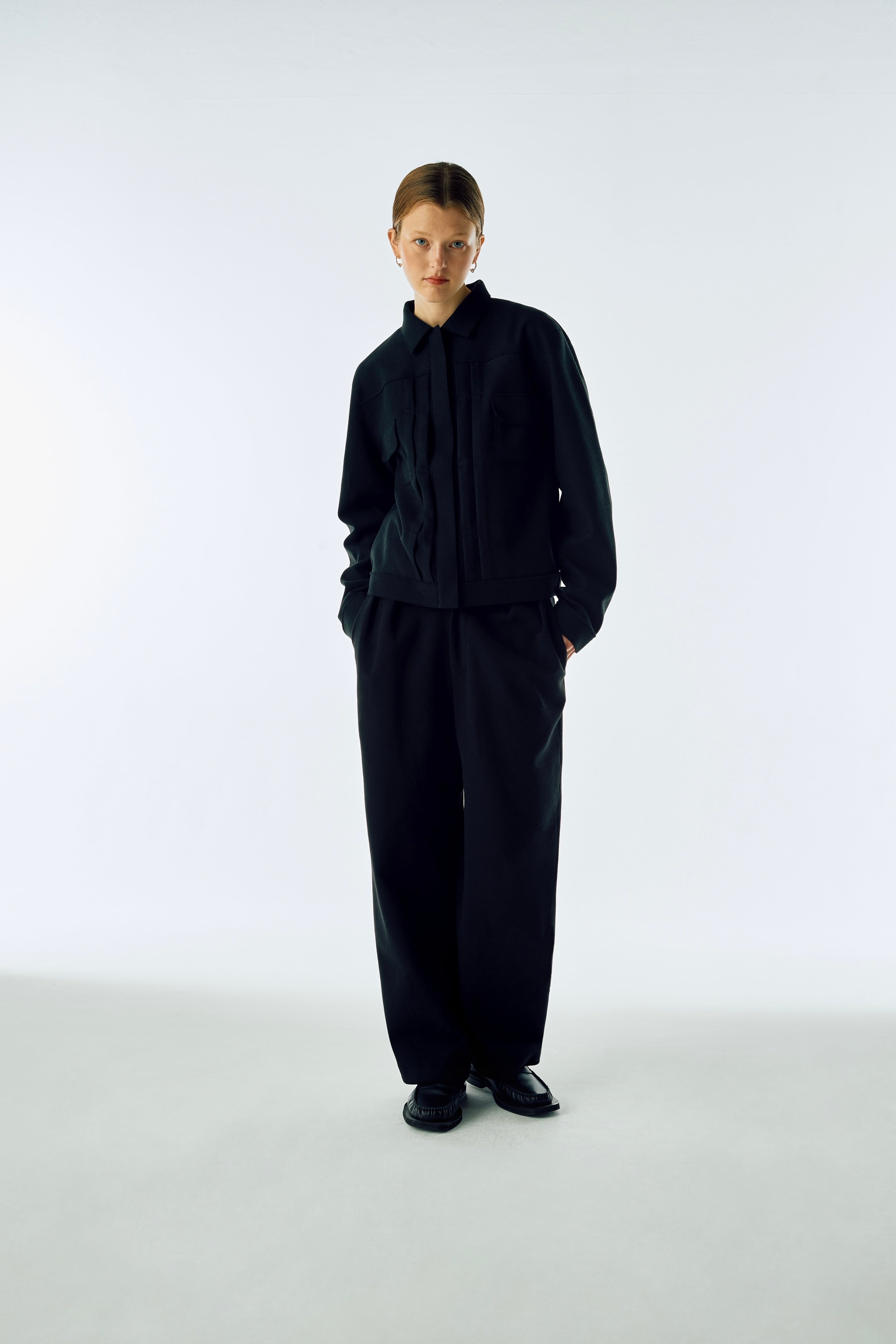 SALUD / BLACK | GADID ANONIEM｜スラックス 