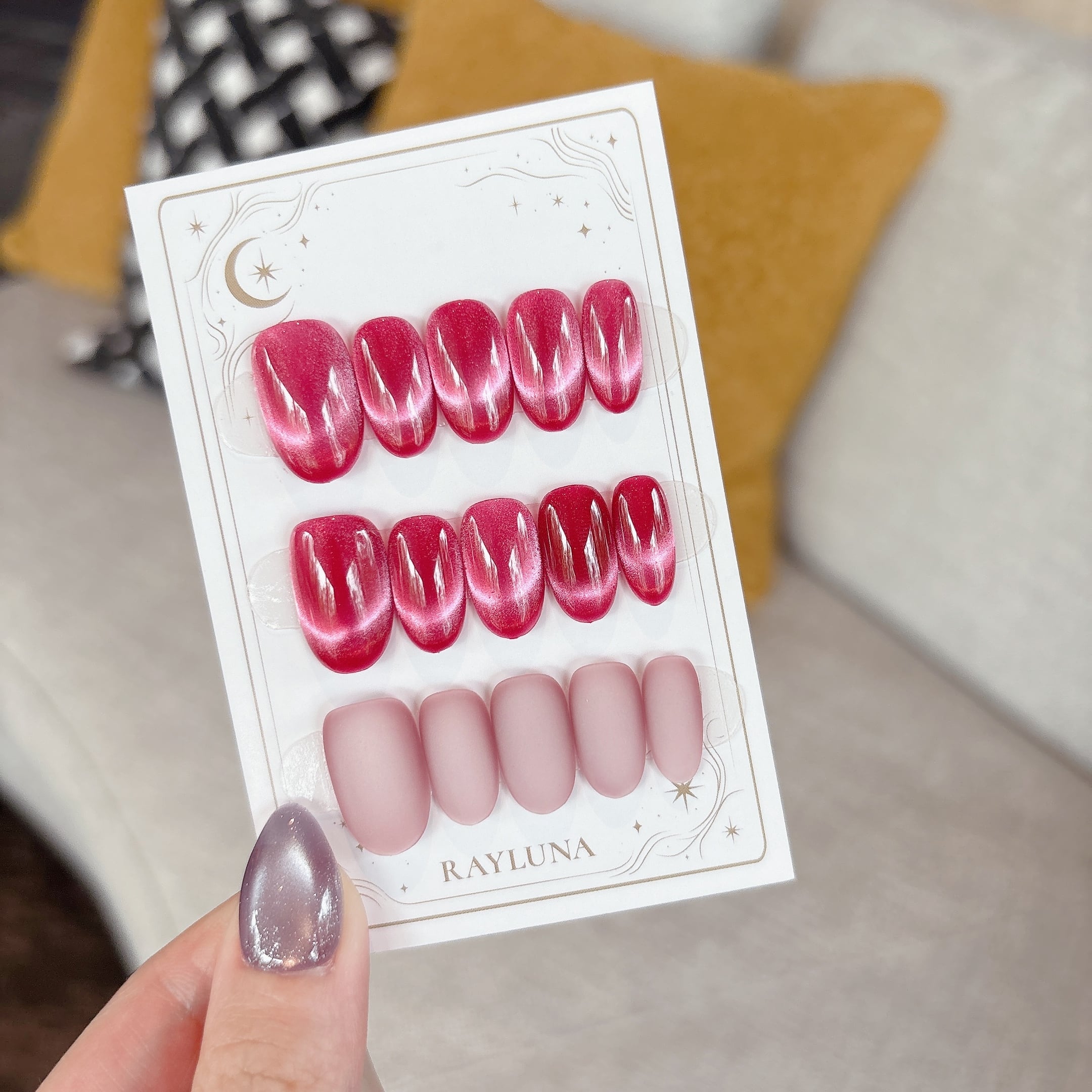 #565 15本チップ/XY134 繰り返し使えるネイルチップ