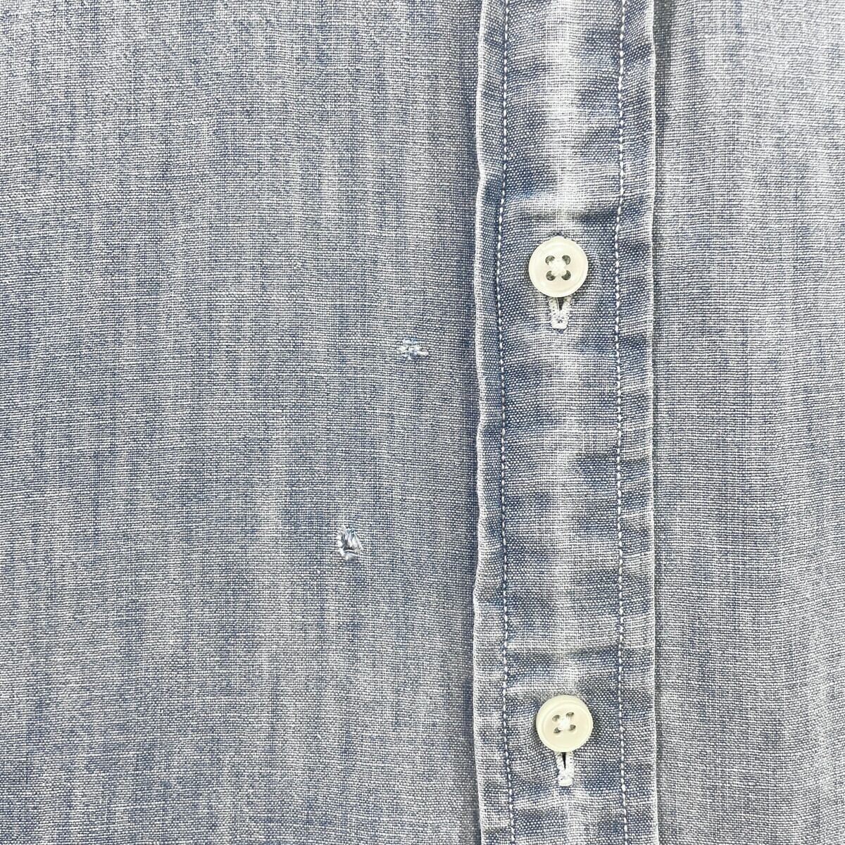 90年代 Ralph Lauren ラルフローレン CLASSIC FIT シャンブレーシャツ