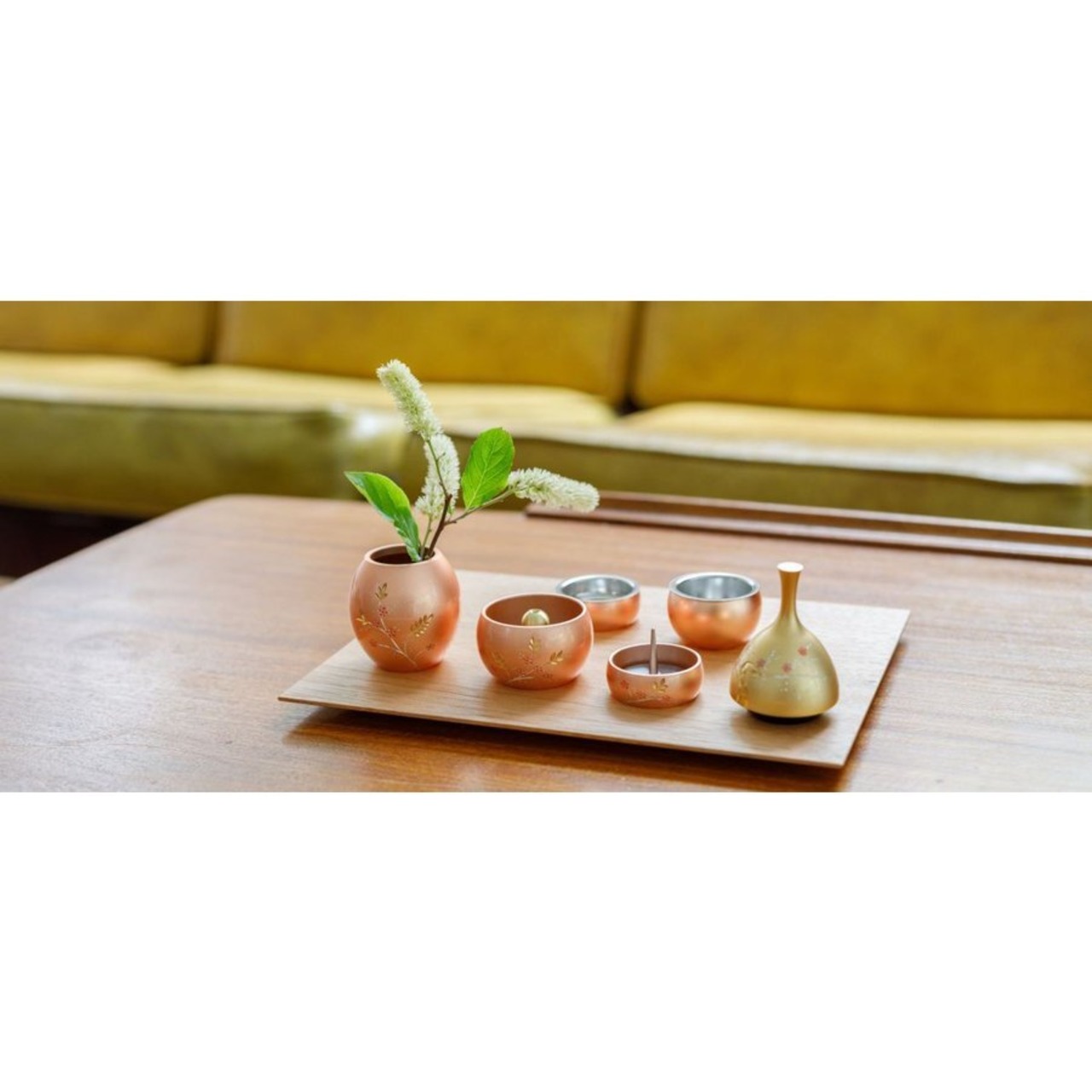 ペット供養　おりん エコー りん 銀 猫 送料無料 ペット用仏具 手元供養　分骨　ミニ骨壺